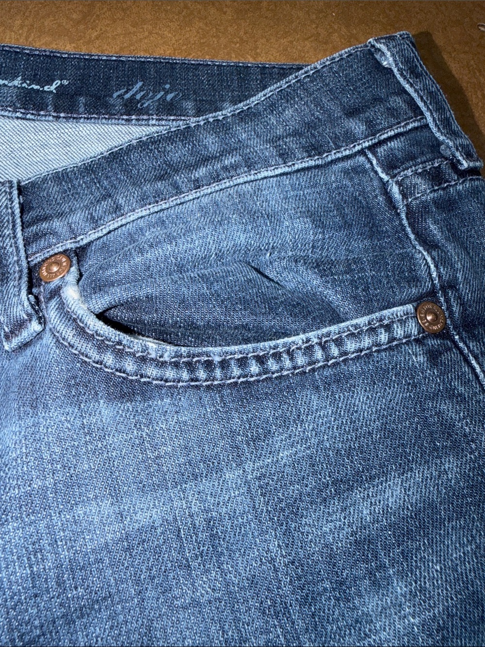7 For All Mankind Dojo Indigo Wide Leg Flare Jeans • Like NEW • Size 27 - Picture 6 of 11